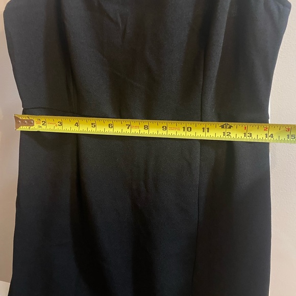LBD mini dress Spaghetti Strap Black Dress Clubwear Bodycon NWT - Picture 3 of 5